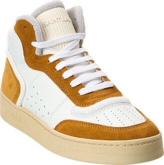 Sl/80 Leather & Suede High-Top Sneaker