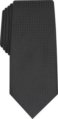 Men's Slim Textured Tie, Created for Macy's