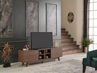 Furnia Linde Mid-century Modern TV Stand