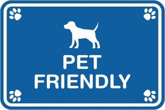 Classic Framed Paws, Pet Friendly Wall Or Door Sign