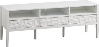 Marquise Modern TV Stand for TVs up to 60 White - Buylateral