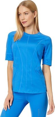 TruePurpose Training Tee HS1730 (True Blue) Women's Clothing