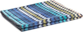 Warner zigzag pattern bath towel