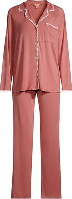 Two-Piece Frida Whip Stitch Pajama Set