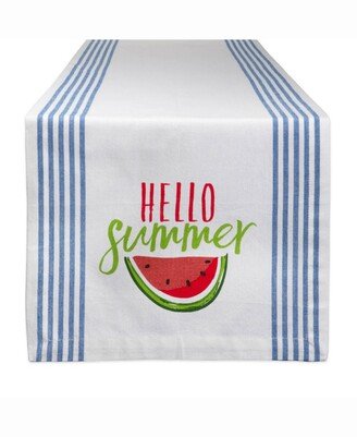 Hello Summer Print Table Runner 14