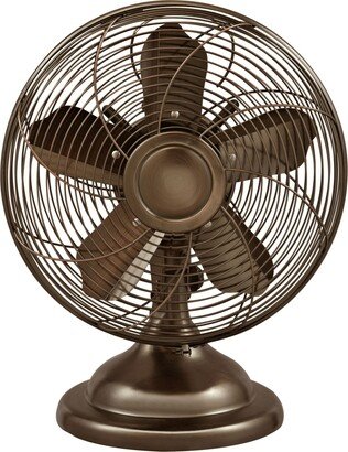 Optimus 12 Oscillating Antique Table Fan