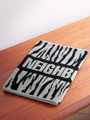 Logo-Jacquard Cotton-Terry Towel