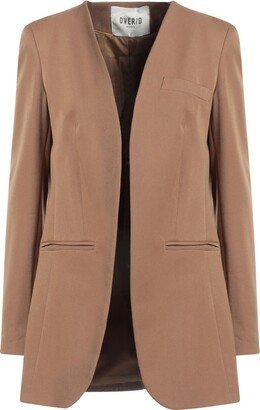 OVER/D Suit Jacket Camel