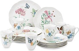 Butterfly Meadow 18 Piece Dinnerware Set, Service for 6