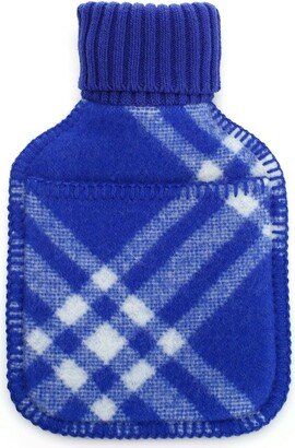 Plaid-Check Hot Water Bottle