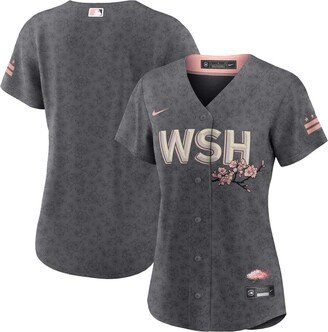 Women's Gray Washington Nationals City Connect Replica Team Jersey