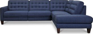 TRP Toranado 2pc Sectional with Power Footrests