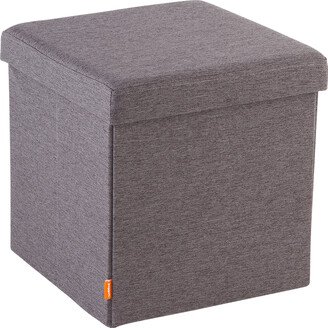 Poppin Box Seat Dark Grey