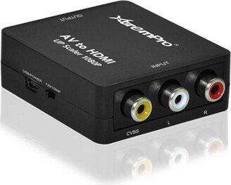 Xtrempro Av to Hdmi Mini Coposite Rca Cvbs Av to Hdmi Video Audio Converter