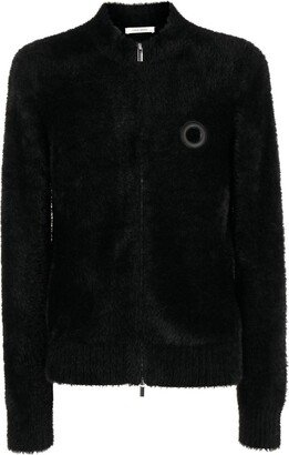 Zip-Up Fluffy Jumper