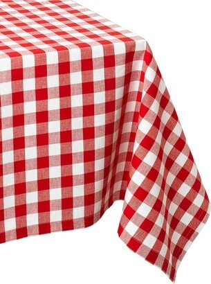 Design Import Checkers Tablecloth 60