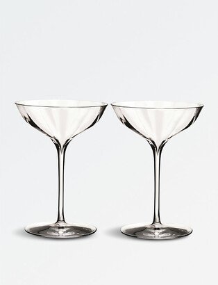 Elegance Optic Belle Coupe Champagne Glasses set of two