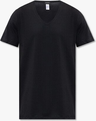Cotton T-shirt - Black-AA