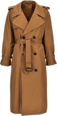 Double-breasted trench coat-AK