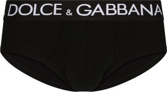 Logo-Print Cotton Briefs (Set Of Two)