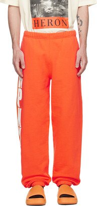 Orange 'HPNY' Lounge Pants