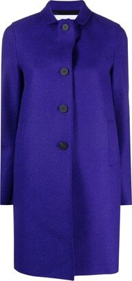 Single-Breasted Wool Midi Coat-AA