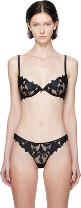 Black Lily Bra