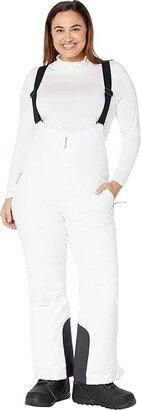 Iceventure Bib (White) Women's Clothing