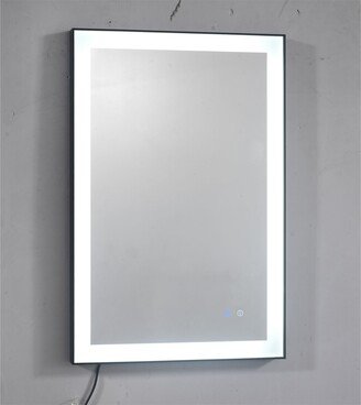 TONWIN Anti-fog Dimmable Touch Button LED Bathroom Mirror Make up Mirror-AA