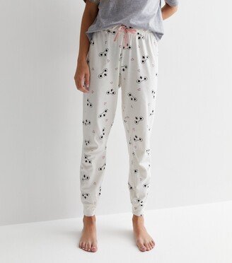 Petite Grey Cuffed Jogger Pyjama Set with Koala Print