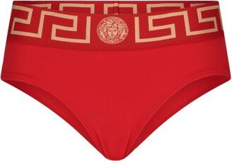 Medusa Motif Bikini Bottoms