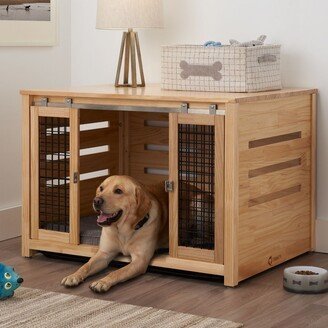 40 Pet Crate Accent Table - N/A