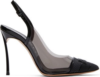 Blade Fluo PVC Slingbacks