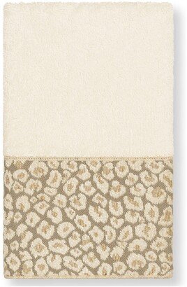 Spots Embellished Hand Towel - Cream