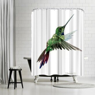 71 x 74 Shower Curtain, Hummingbird 1 by Suren Nersisyan