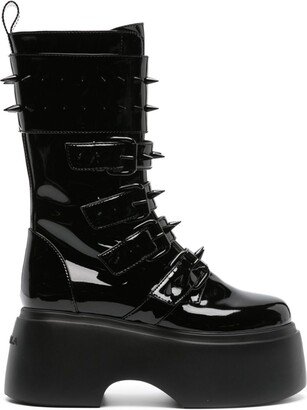 Kembra spike platform boots