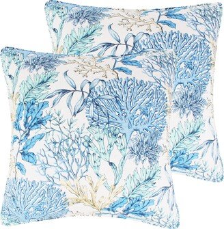 Home Mahina 2-Piece Sham Set, European