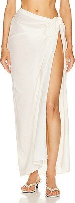 Eterne Esme Maxi Sarong in Ivory