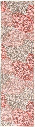 Washable Haylee Rug Ivory/Coral