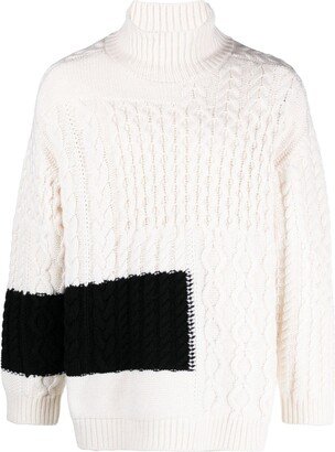 Chunky Ribbed-Knit Wool Jumper