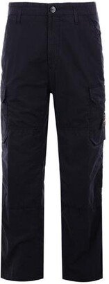 Compass Patch Straight-Leg Cargo Trousers-AA