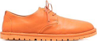 Lace-Up Leather Oxford Shoes-AB