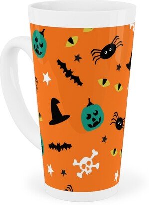 Mugs: Halloween 2 - Orange Tall Latte Mug, 17Oz, Orange