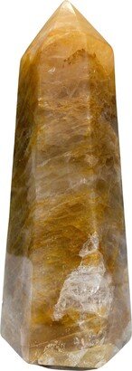 Golden Healer Quartz Point - Polished Crystal Slight Imperfection On Tip #9