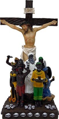 7 African Powers | Siete Potencias Africanas Christ Yemaya, Chango, Ogun 12 Inch Finely Finished Resin Statue 1656 Brand New