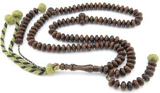 Natural Bocote Tree 99 Beads Islamic Prayer For Muslim, Misbaha, Tesbih 207011 Rosary Original Real Tespih, Islamic Rosary