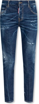 ‘Cool Girl’ Jeans - Blue-AB