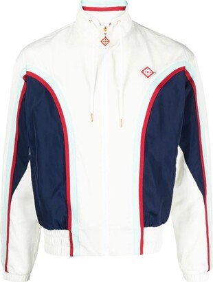 Side Panelled Shell Suit Track Jacket