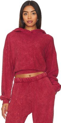 Trainor Oversized Crop Hoodie