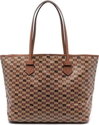 Saint Tropez leather tote bag